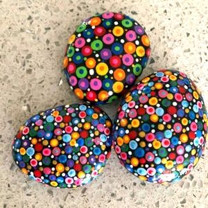 Rock Dotting Art